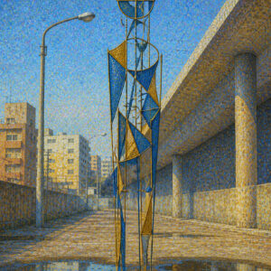 版画 のおすすめ作品・人気作家 抽象 Solitude of Structures 構造 構造体の孤独 構造体の孤独-20260813-026 インテリア絵画 アート