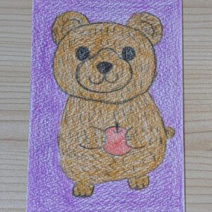 手描きイラスト のおすすめ作品・人気作家 イラスト クマ クマ インテリア絵画 アート