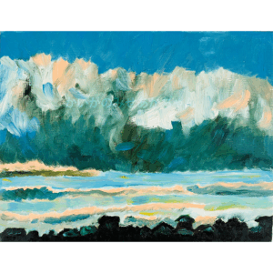 絵画 のおすすめ作品・人気作家 冬 風景画 原画・油彩「冬空と民家」絵画・F6(32×41㎝)アート・キャンバス インテリア絵画 アート