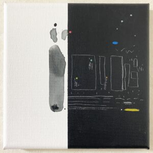 アクリル画 のおすすめ作品・人気作家 抽象画 アクリル画 今日の絵 心象 心象風景 日々の心象シリーズ 風景画 夢の入口 インテリア絵画 アート