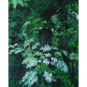 絵画 のおすすめ作品・人気作家 油彩画 風景画 原画・油彩「夏の庭の紫陽花」絵画・F15(53×65㎝) インテリア絵画 アート
