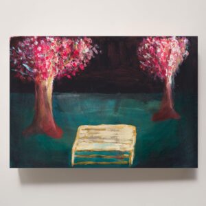 アクリル画 のおすすめ作品・人気作家 アクリル イラスト インテリア 風景画 ある場所　ーElsewhereー インテリア絵画 アート