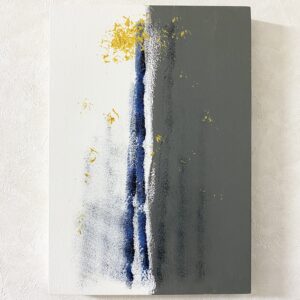 アクリル画 のおすすめ作品・人気作家 抽象画 アクリル画 グレー 今日の絵 心象 心象風景 日々の心象シリーズ 風景画 two sides インテリア絵画 アート