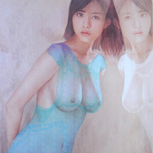 版画 のおすすめ作品・人気作家 女性 ヌード パール 人物画 鏡 パールミラー(人930) インテリア絵画 アート